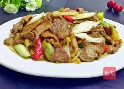 大葱炒羊肉片的做法图解13