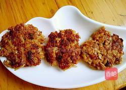 莲藕煎肉饼的做法图解8