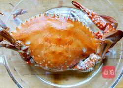 螃蟹蒸蛋的做法图解1