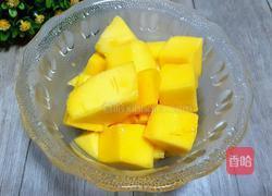 椰浆芒果紫米粥的做法图解3