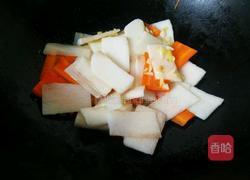 西兰花炒山药的做法图解8