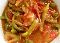 西红柿炒青椒的做法图解4