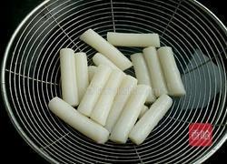 韩国辣白菜炒年糕的做法图解2