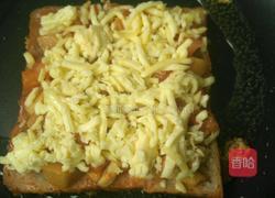 平底锅面包披萨的做法图解6