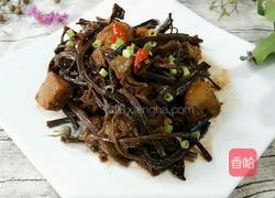 茶树菇烧排骨的做法图解8