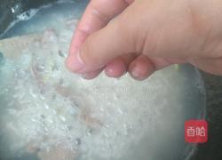 葱花猪肝粥的做法图解4