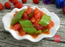 青椒炒番茄的做法图解7