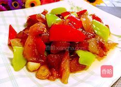 炒牛筋的做法图解8