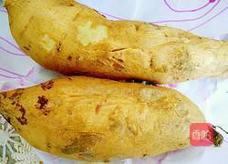 微波烤红薯的做法图解5