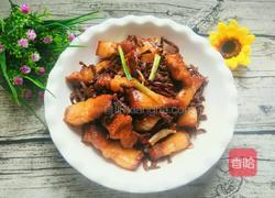 缸豆干红烧肉的做法图解10