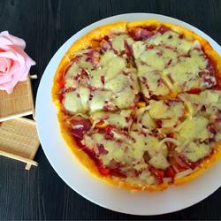 奶酪披萨的做法[图]