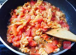 番茄鸡蛋炸酱面的做法图解8