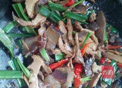 干笋炒腊肉的做法图解14