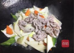 茭白肉片的做法图解5