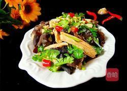 凉拌腐竹黑木耳的做法图解11