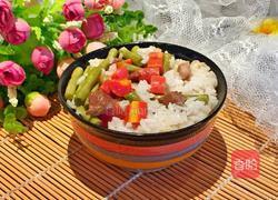 豇豆饭的做法图解8