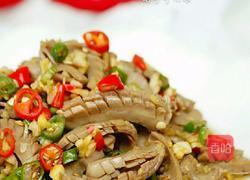 凉拌腰花的做法图解1