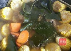 排骨炖海菜的做法图解6