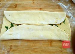 豆渣方瓜葱油卷儿的做法图解12