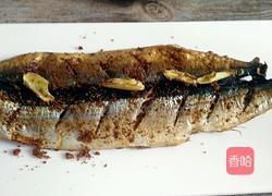 微波炉烤秋刀鱼的做法图解5