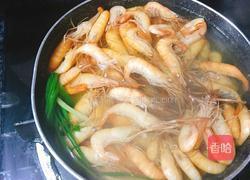 奶香青豆煨河虾的做法图解5