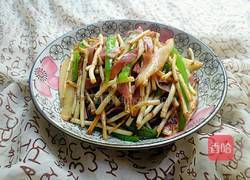 炒火腿的做法图解6