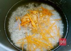 鸡肉青菜粥的做法图解5