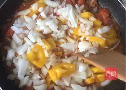 爱心炒意面的做法图解5