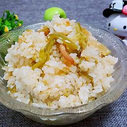 青椒榨菜肉煲仔饭的做法[图]