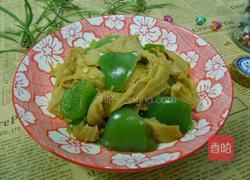 青椒面筋的做法图解8