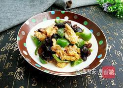 菜椒木耳炒鸡蛋的做法图解11