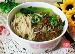 羊肉汆面的做法图解12