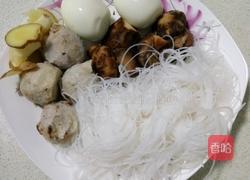 肉丸浸白菜的做法图解1