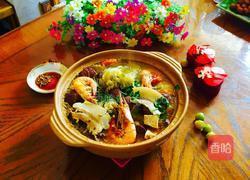 沙锅炖酸菜血肠的做法图解18