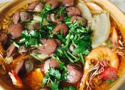 沙锅炖酸菜血肠的做法图解16