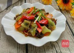 莴笋木耳肉片的做法图解7