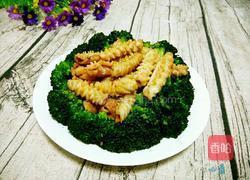 鱿鱼西兰花的做法图解12