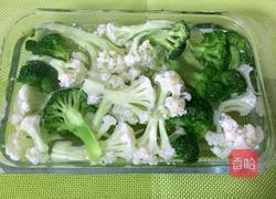 凉拌西兰花 花菜新吃法的做法图解2
