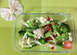 凉拌西兰花 花菜新吃法的做法图解4