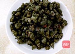 麻辣田螺的做法图解1