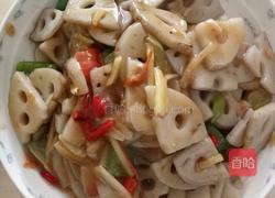 甜辣藕片的做法图解5