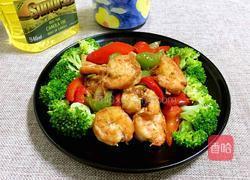 传统溜虾段的做法图解8