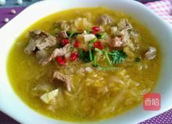 牛肉炖酸菜的做法图解14