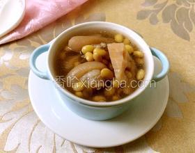 蓮藕黃豆豬蹄湯