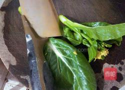 爆炒油菜的做法图解1