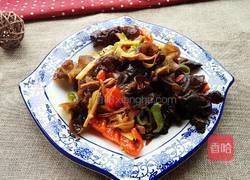 木耳炒黄花的做法图解7