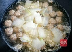 冬瓜氽丸子的做法图解8