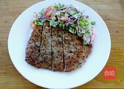 沙拉牛排的做法图解7