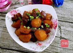 家常土豆烧肉的做法图解12