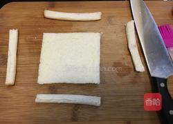 宝宝辅食－紫薯吐司卷的做法图解1